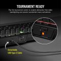 Corsair K70 RGB TKL CHAMPION SERIES Mechanical Gaming Keyboard | CHERRY MX SPEED Silver | CH-9119014-NA. 