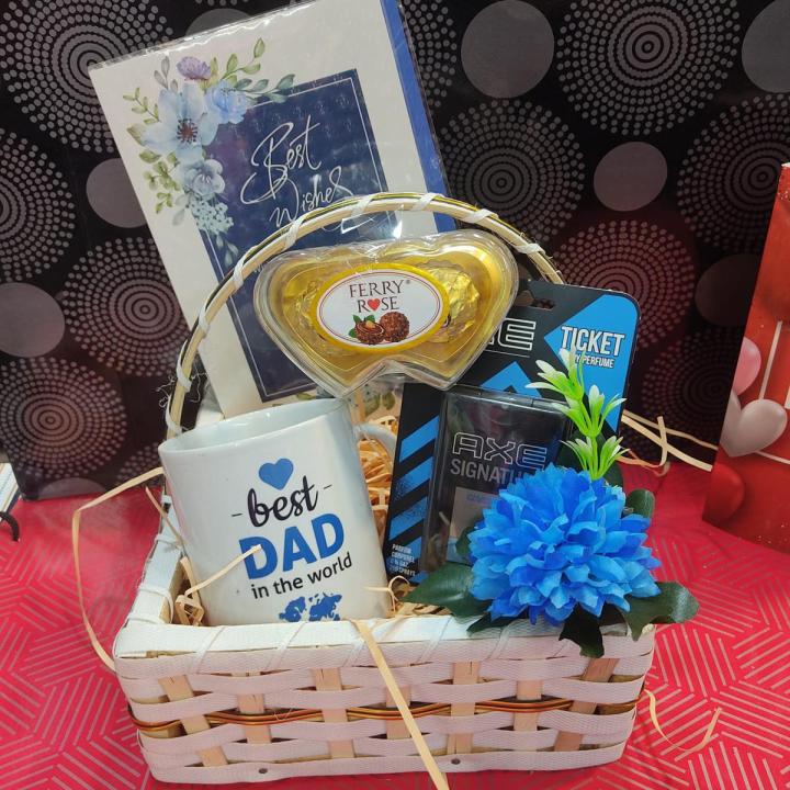 Fathers Day Gifts / Gift for Father / Dad  - Gift basket for Father - Best Dad Ever Gifts - best dad in the world gift basket