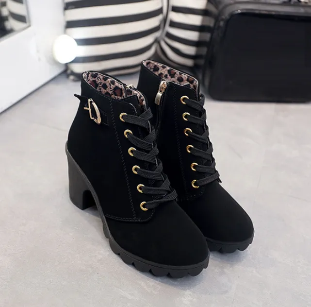 Autumn%20Winter%20Women%20Lady%20PU%20Leather%20High%20Heel%20Martin%20Ankle%20Zipper%20Boots%20Shoes%20Black%20-%20Image%204
