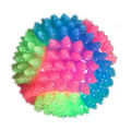 Green Home Glowing Ball Elastic Happy Exercise Rubber Flashing Elastic Ball Pet Supply for Home. 