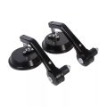 MOTORCYCLE BAR END MIRRORS - CAFE RACER STYLE (NOT FOLD-ABLE). 