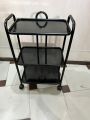 Portable Wooden Folding Table Double Portion Dark/ Light Color Gadget Shop. 