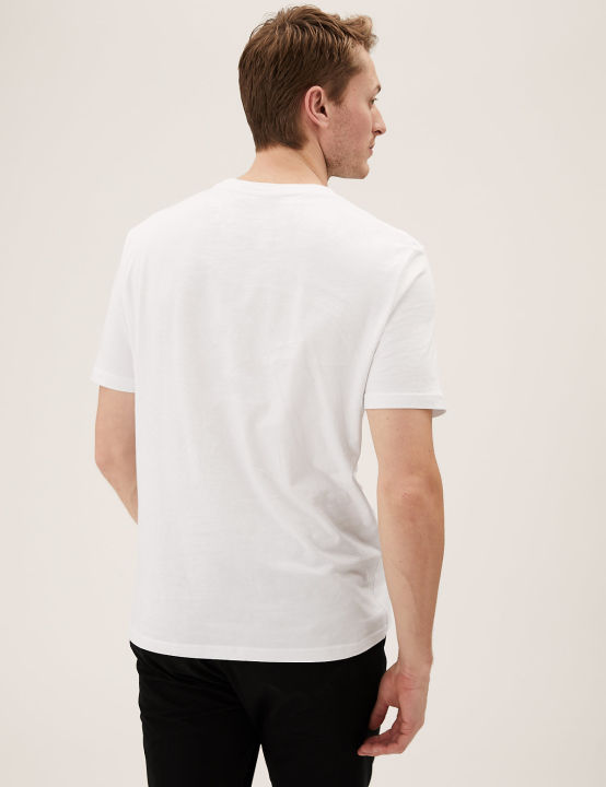 Summer%20White%20T%20shirt%20For%20Men%20-%20Image%203