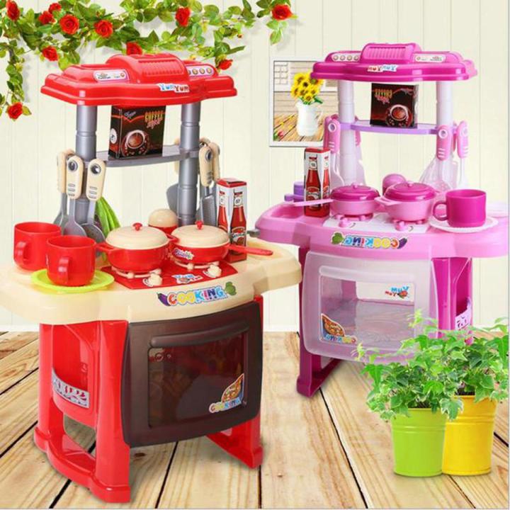 Kitchen Set toy for Kids Girls Boys Kitchen Cooking Toy Set with Accessories Pretend Play Toys For Children Daraz.pk