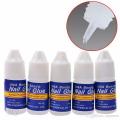 Nails Glue, Liquid Drop Adhesive Nails, Sticking Glue for Nails Decoration & Bond nails Binding and holding. 