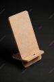 Plain DIY MDF Mobile Phone Stand for Craft | Unfinished MDF Mobile Stand Plain for Ducopaint| MDF Stand for Art and Craft 6mm Thickness. 