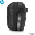 HP Tech Pouch Bag for Electronic Devices, Accessories, Reflective Details, Waterproof Fabric, Adjustable Strap, Black - 14V34AA#ABB. 
