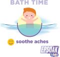 Epsoak Kids Lavender Soak & Sleep Epsom Salt 4 lbs. (Qty. 2 x 2 lb. Bags). 