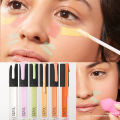 Hickeys Miees Nude Makeup Facial Foundation Color Correction Green Purple Liquid Concealer Cream Cover Blemish Oil Control Brighten Skin. 
