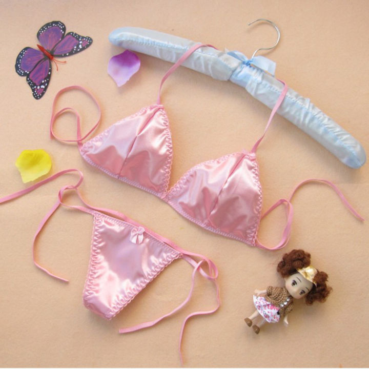lace-up Japanese temptation cut-out bikini three-point type underwire ...