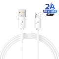 Micro USB Cable Cord Charge Cabo Micro Usb Nylon For Huawei Honor 9 Lite Mate 10 Lite 8 7 Mobile Phone. 