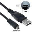 3.3ft USB DC Charger Data SYNC Cable Cord for Nikon Coolpix S6100 camera. 