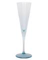 Vline Turquoise Stemware - 6 Pieces. 
