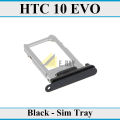HTC 10 Evo SIM Tray Sim Jacket Sim Slot Sim Door For HTC 10 Evo - Black. 