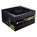 Corsair TX850 — 80 PLUS® Bronze Certified 850 Watt High Performance Power Supply - PSU - ( Banded 10/8 ). 