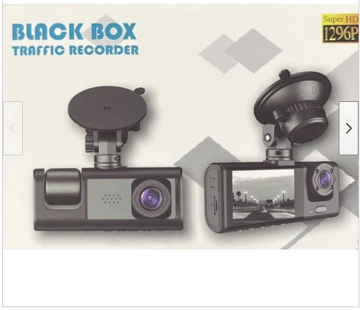 Dash Camera DVR Front and Rear 4k : BLACK BOX TRAFFIC RECORDER DVR Super HD 1296P