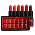 Pack of 6 Matte BOB Lipsticks. 