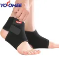Yoomee 1 Pair Chidren Kids Ankle Support Breathable Ankle Brace Protector Basketball Football Running. 