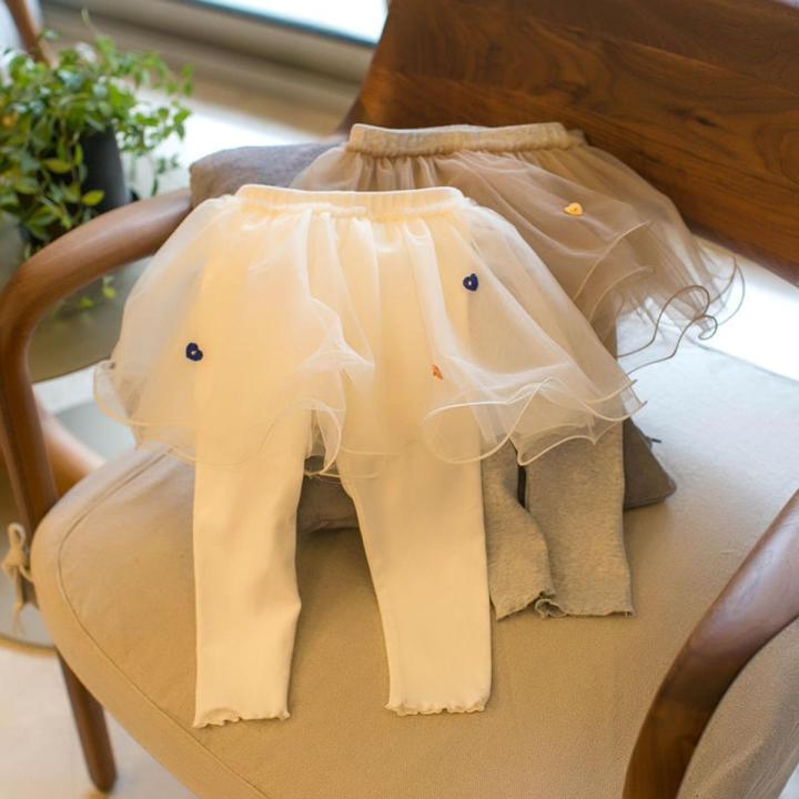 【HOT】 Children's Pants Spring Autumn Girls' Baby Pure Color - Main Image