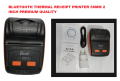 Portable Bluetooth Thermal Receipt Printer / Wireless Bluetooth Thermal Mobile Receipt POS Printer 58 mm (2 inch)  / Bluetooth Mobile Thermal Receipt Printer. 