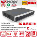 Hikvision DS-7604NXI-K1 4-ch 1U K Series AcuSense 4K NVR. 