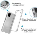 Samsung Galaxy A91 / Samsung Galaxy M80s Soft Silicone Back Cover TPU Transparent Case With Camera Protection. 