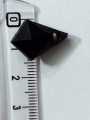 Black Rhombus Tussle (Latkan) Acrylic Beads - Pack of 40gms - Ideal for DIY Jewelry Making, Jewelry, and Dress Accessories.. 