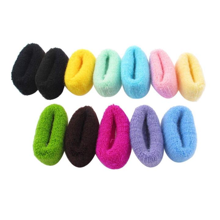 MultiColor Pack Of 9 Large Ladies Elastic Pony Rubber Bands Hair Bands Best Price In Pakistan