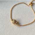 Stylish Golden Ball bracelet for Girls And Women - Artificial Bracelet With Beautiful Design. 