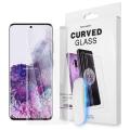 Samsung Galaxy S20 Plus UV Tempered Glass Screen Protector Full Glue Nano Liquid Protective Film HD Display Anti-Scratch 9H Hardness. 