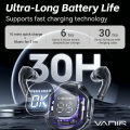 VANIR Wireless Bluetooth Earbuds, Dual Dynamic Drivers for Stunning Sound Quality, Bluetooth 5.0, IPX4 Waterproof, Low Latency for Gaming, Comfortable Fit & Noise Reduction for Clear Calls. 