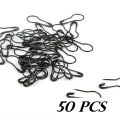 Coilless Safety Pins – 25/50/100 PCS Colorful Loop Hijab Scarf Pins, No Snag, Professional Use. 