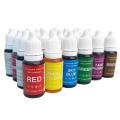 12/24Pcs 10ml Food Coloring Set Tasteless Highly Concentrated Multipurpose Vibrant Rainbow Color Liquid Food Dye for Baking Cooking Decorating. 