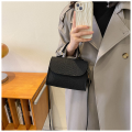 New Pink Bags Female Korean Fashion Ladies Shoulder Bag Trend Handbags Retro Designer Luxury Totes Solid Color Handbag For Girls. 