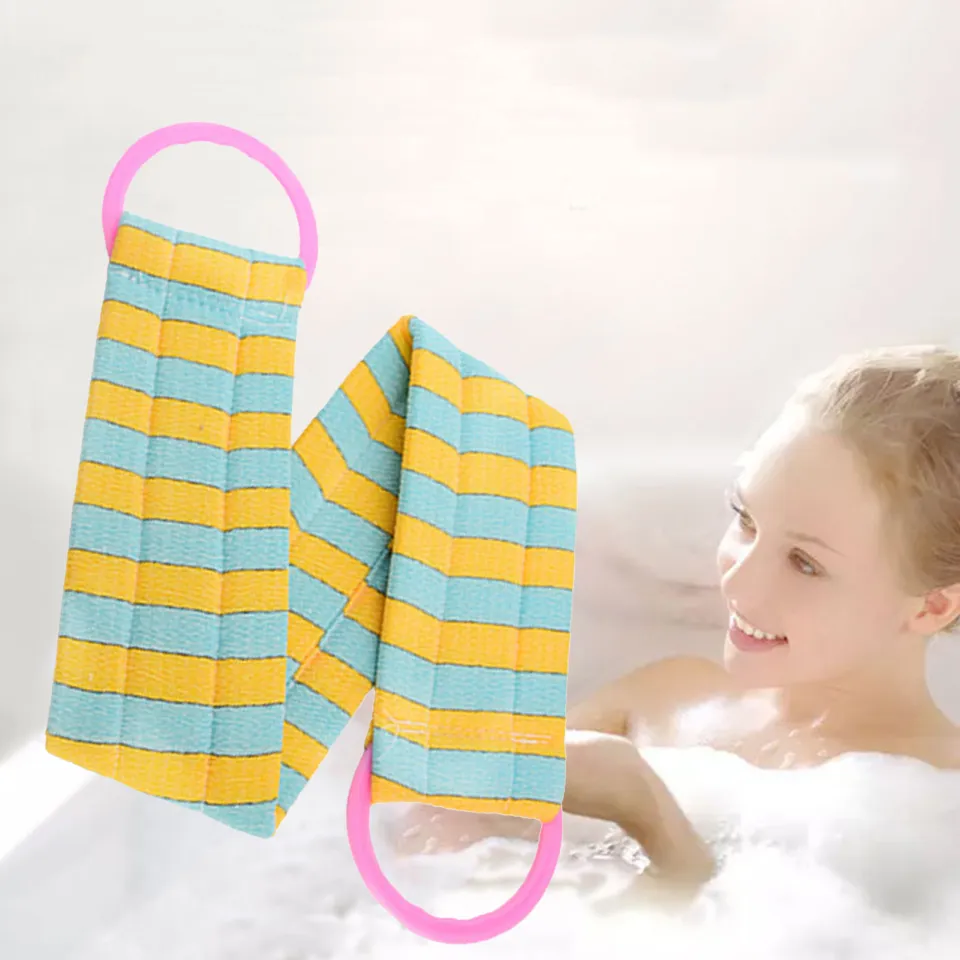 Exfoliating Washcloth Extra Long Thickened Back Scrubber Exfoliating Towel Cloth Daraz.pk