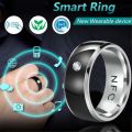 Multifunctional NFC Smart Ring Intelligent Stainless Steel Wearable Connect NFC Finger Ring Waterproof Magic Wear Finger Digital Ring for Android Phone Men. 