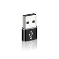 Mini Type-C Female to USB 3.0 Male Adapter Data Transfer Charging OTG Connector. 