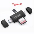 2 In1 USB Type-C /Micro-USB USB 2.0/3.0 Memory Card Reader Writer OTG Adapter SD TF Super Speed. 