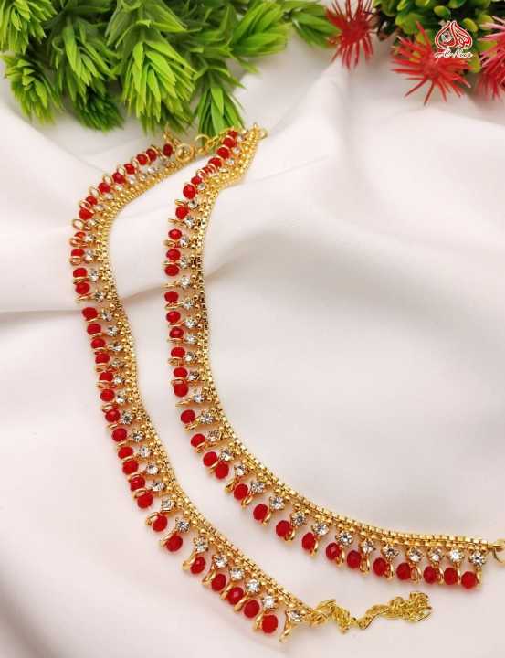 Pair Of Pearl Payals for Her