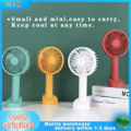 Clairlio Handheld Small Desk Fan USB Rechargeable 1200mAh Mini Fan Ultra Quiet Handy Fan Detachable Base for Home Office Travel Dormitory. 