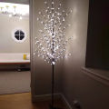 Cherry Blossom Tree Warm Glow Lamp LED Living Room Balcony Porch Decor. 