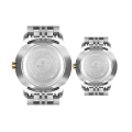 SVESTON KING SV-7512-C-1 Stainless Steel Couple Watch. 