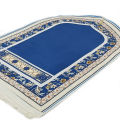 Beautiful Smooth & Durable Luxurious Carpet Style 3D Turkish Design Prayer Mat | Imported Janamaz - Prayer Mats King Size 31 X 47 inches / Jai namaz - High Quality Qleen Jaye Namaz - Turkish Qalin Jaye Nimaz -. 