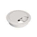 60mm Computer Desk Grommet Table Cable Wire Outlet Cord Plastic Hole Cover Cap. 
