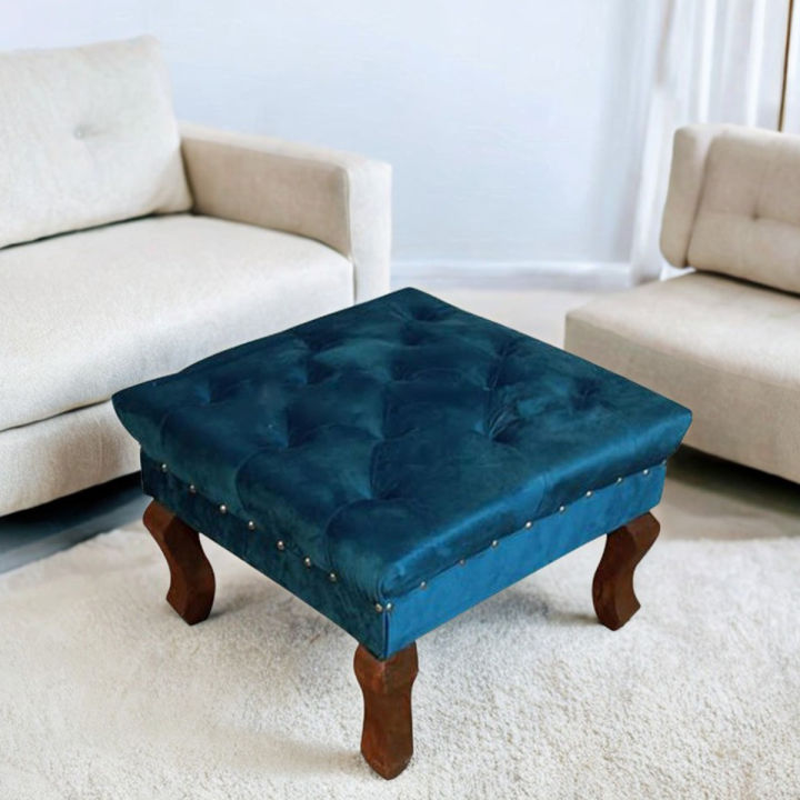 Sofa 1 Seater Tufted Stool New Stylish Modern Design Colour Can be Customised {{ Special offer }}