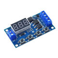 DC 12V 24V Dual MOS LED Digital Time Delay Relay Trigger Cycle Timer Delay Switch Circuit Board Timing Control Module DIY. 