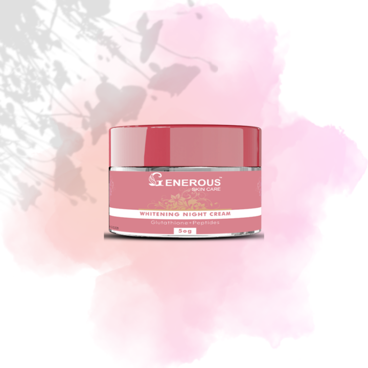 Generous Skin Care Whitening night action cream For All Skin types