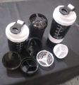 3 in 1 Shaker Bottle 16 oz Steel Ball with Protein & Vitamin Storage, Protein Dual Shaker Bottle Cup, Shaker Sports Water Bottle for Sports, GYM,Drinking Protein, Nutrition, Power, Cocktail Sold By Fight Fitness. 