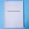 1 Subject Student Notebook with Numbered Pages. 