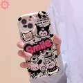 Kuromi Case for Vivo Y11 Y17 Y12 Y15 Y16 Y02 Y35 Y12i Y20 Y20i Y20S Y12S Y21 Y91C Y01 Y11s Y20A Y93 Y12A Y20G Y22 Y30G Y50 Y30 Y30i Y33S Y21S Y21T Y33T Y21A Y21E Y15s Y15A Y1S Y51 Y31 Y91 Y95 Cartoon Sanrio Melody Cute Kitty Shell. 
